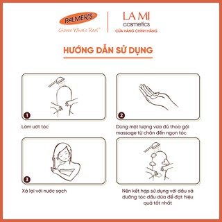 [31/07/25] Dầu gội phục hồi tóc dầu Dừa Palmer's 400ml