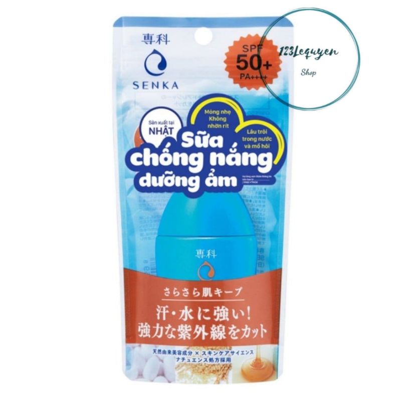 Sữa chống nắng dưỡng ẩm senka ferfect uv milk