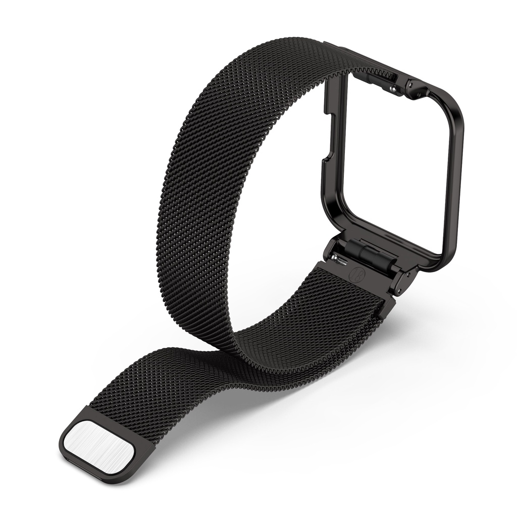 Dây Đeo Thay Thế Chất Liệu Kim Loại Dạng Lưới Thời Trang Cho Xiaomi Redmi Watch 2 Lite