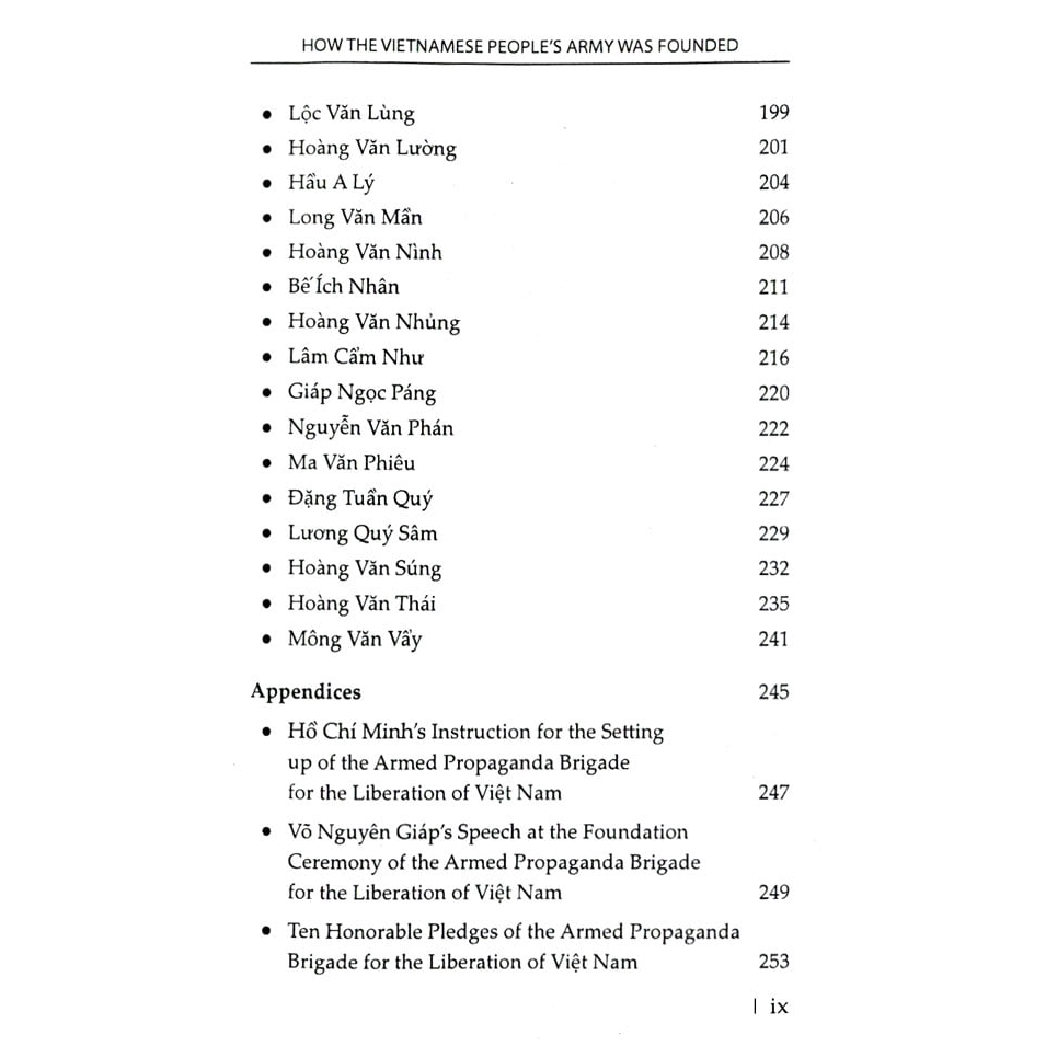 Sách - How The Vietnamese People's Army Was Founded