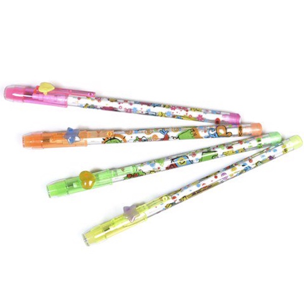 Vỉ 3 Bút Chì Khúc HB Thiên Long PC-09 (Mẫu Màu Giao Ngẫu Nhiên)