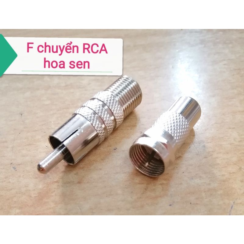 Đầu chuyển đổi Jack F ra đầu RCA hoa sen