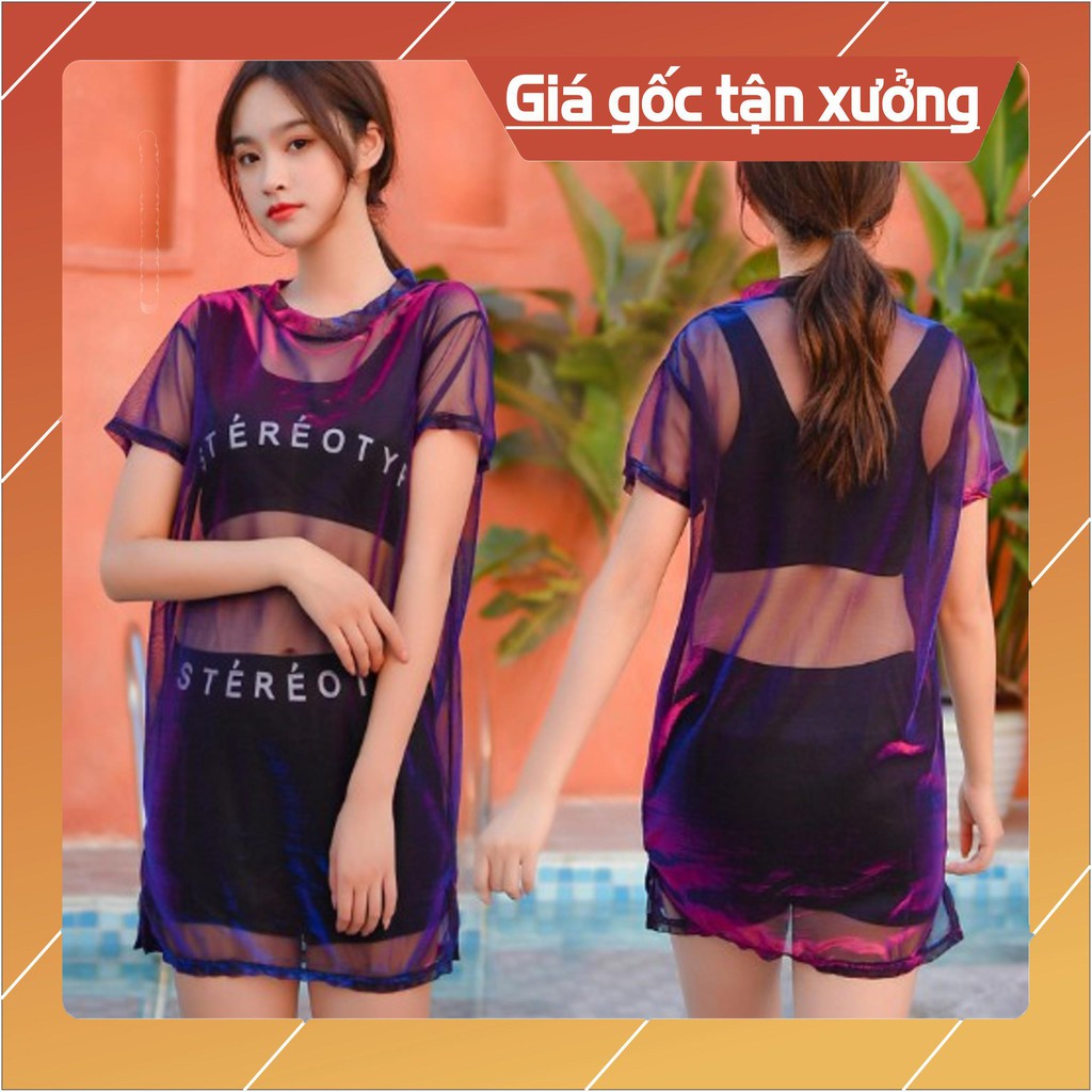 Đồ bơi 3 mảnh nữ dáng thể thao trẻ trung năng động 2020