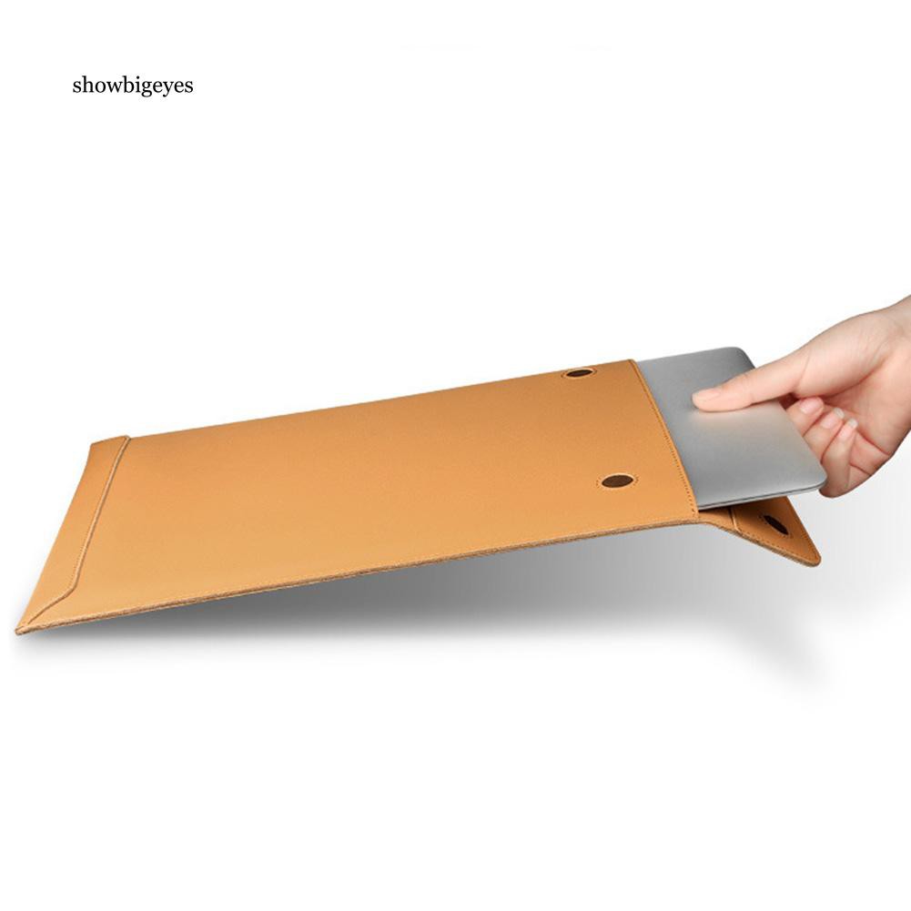 Túi đựng laptop/macbook air/pro 13/15 inch bằng da giả | WebRaoVat - webraovat.net.vn