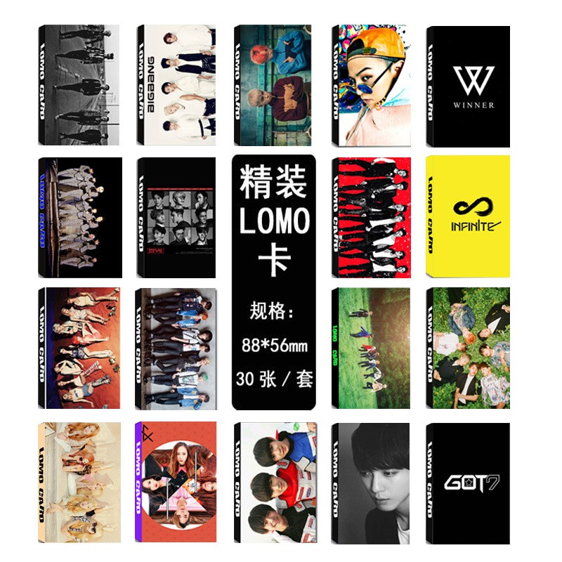 [MUA1 TẶNG1] lomo card ảnh NCT X1 TXT ITZY iZONE REDVELVET SUPERM SEVENTEEN BIGBANG EXO iKON BTS BLACKPINK TWICE GOT7