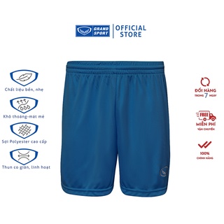 Quần Bóng Đá Grand Sport Xanh nhạt thun polyester co giãn siêu nhẹ thoáng mát siêu bền