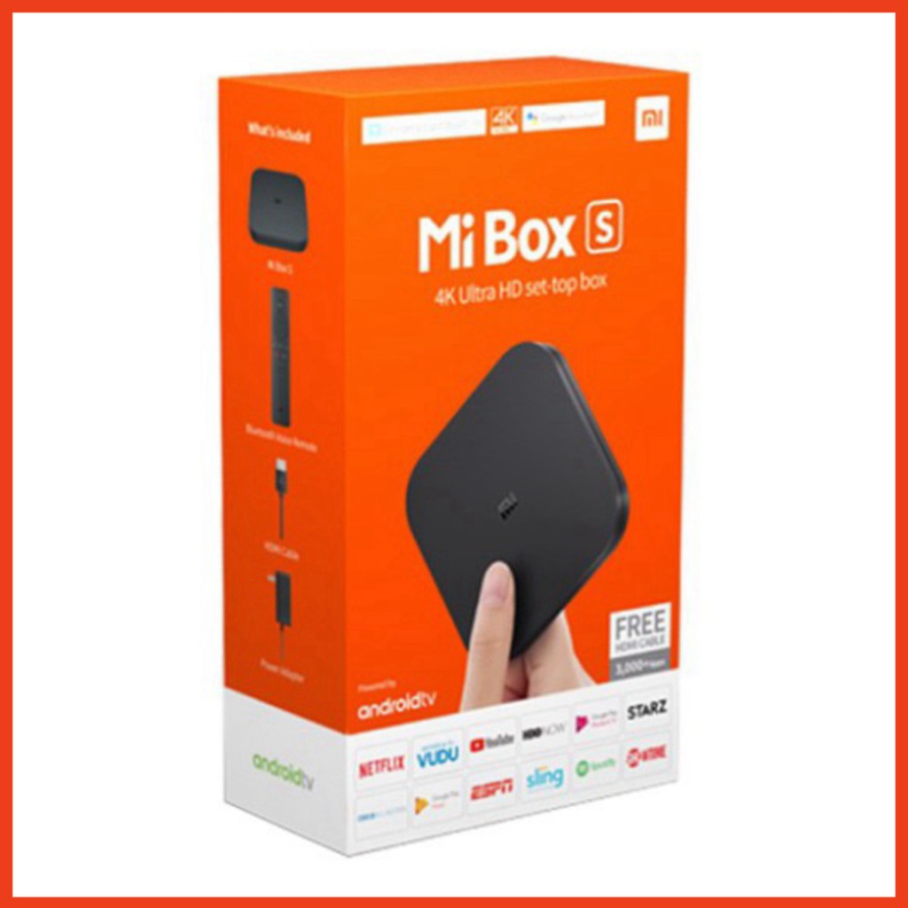 GIÁ SẬP SÀN Android Tivi Box Xiaomi Mibox S - Hàng Digiworld phân phối chính hãng GIÁ SẬP SÀN