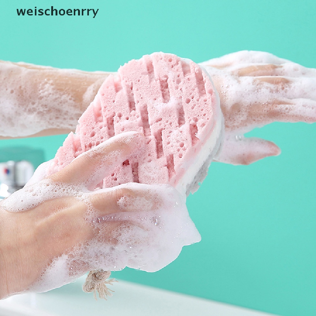 Bông Tắm Tạo Bọt Mềm Mại Mát Xa Da Tiện Dụng