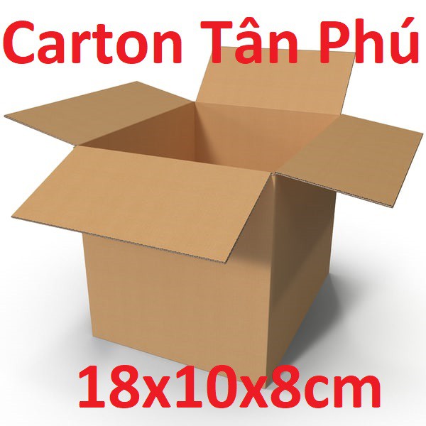 18x10x8 - bộ 30 hộp carton 3 lớp
