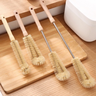 Convenient Long Handle Wooden Glass Scrubber