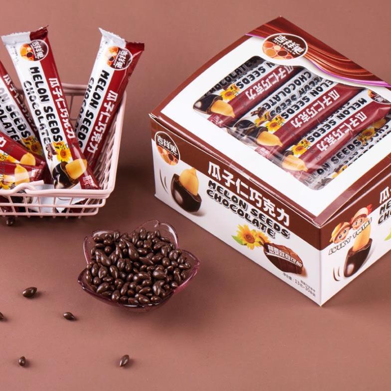 KẸO SOCOLA NHÂN HƯỚNG DƯƠNG THƠM BÙI - MÓN QUÀ VẶT LẠ MIỆNG - ĂN VẶT NỘI ĐỊA