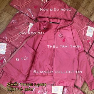 Áo khoác thun lạnh 6 tui