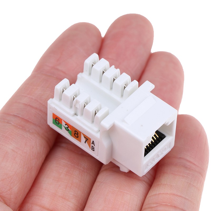 Set 5 Đầu Cắm Dây Cáp Mạng Cat6 Rj45 110