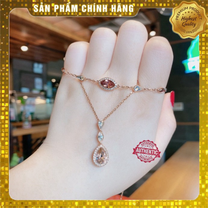 [Swarovski Chính Hãng] Vòng Cổ + Lắc Tay Nữ Swarovski Giá săn Sale