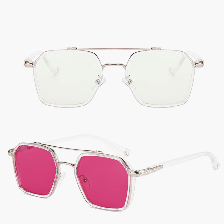 Kính Mát Gọng Vuông Chống Ánh Sáng Xanh Thời Trang Cho Nam Nữ | BigBuy360 - bigbuy360.vn