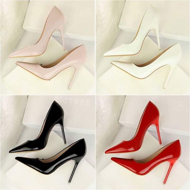 Giày gót nhọn 9-10cm full màu. Đi tiệc cực sang