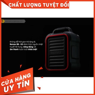 Loa karaoke bluetooth ngoài trời remax rb-x3 - tặng kèm 1 mic không dây - bảo hành 12 tháng