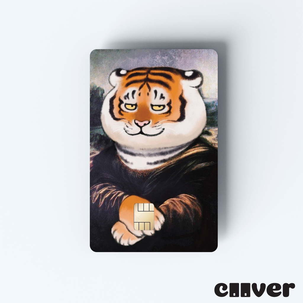 TIGER ARTWORK – Miếng dán thẻ FREESHIP – Thẻ ngân hàng/thẻ ATM, thẻ chung cư, thẻ thang máy, thẻ gửi xe,... COOVER
