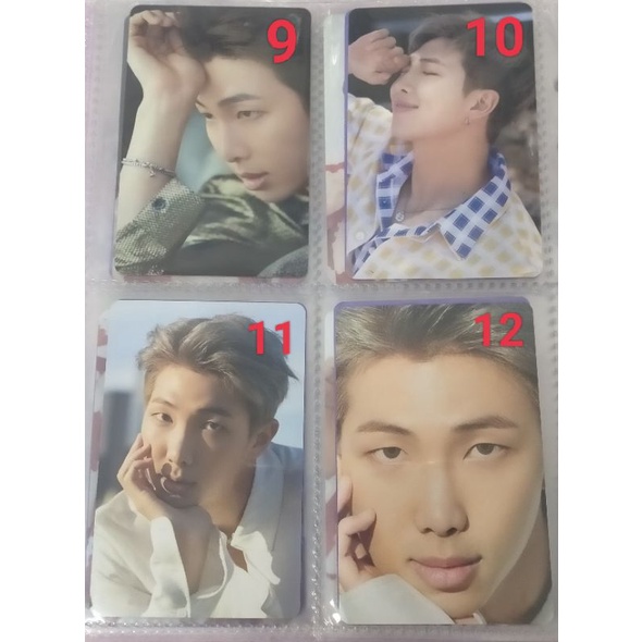 Card dicon BTS RM official |