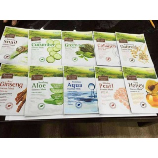 Combo 10 miếng mặt nạ Pure Mind Essence Mask