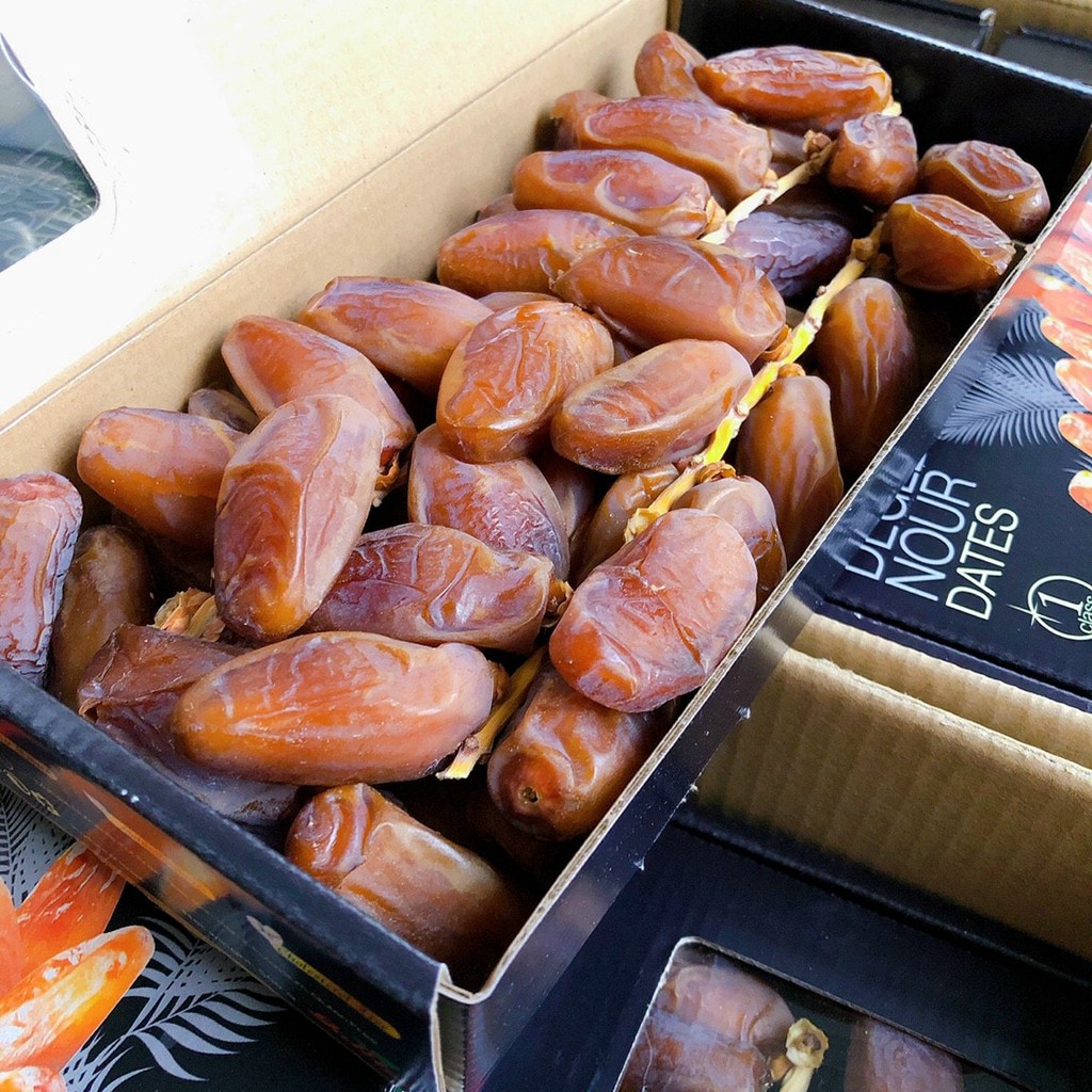 Chà Là Khô Nguyên Cành Không Đường Deglet Nour Israel hộp 500 gram - GALILEE | BigBuy360 - bigbuy360.vn