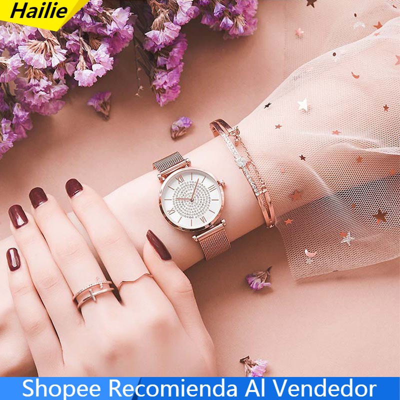 Đồng Hồ Quartz Chất Liệu Thép Không Gỉ Theo Phong Cách Retro