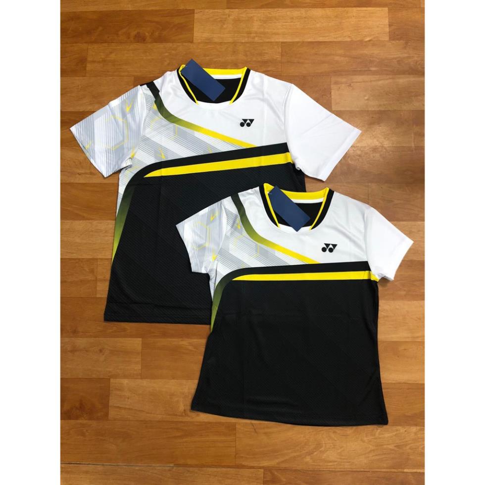 Quần áo cầu lông Yonex 2037 đen(nam,nữ) 2021