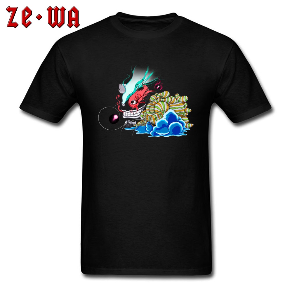 Áo Thun Cotton Đen Ôm Dáng In Hình Cá Koi Vui Nhộn Chất Lượng Cao Cho Nam| Áo Thun|- Aliexpress