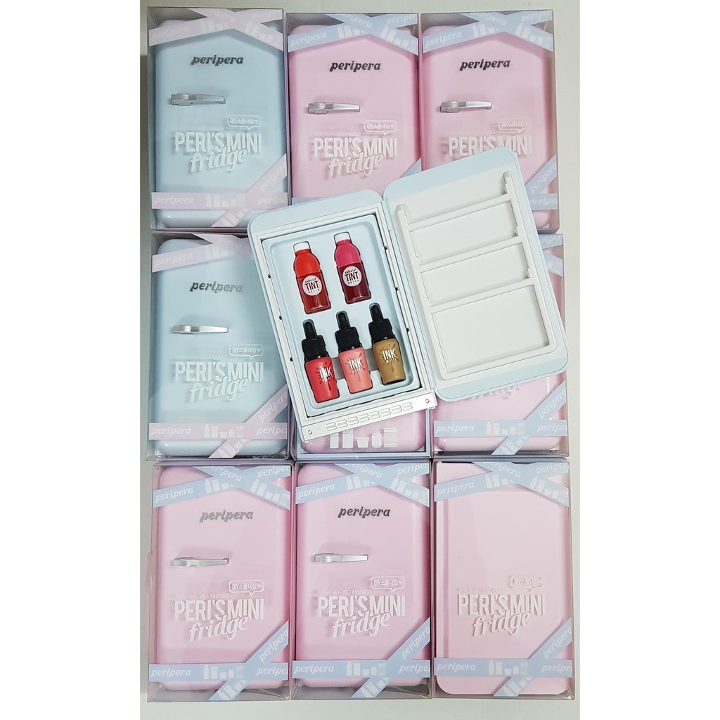 Set Son Tủ Lạnh Peripera Peri’s Mini Fridge Dal Dal Factory màu hồng💖 SOHAGAS | BigBuy360 - bigbuy360.vn