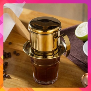 Phin cà phê inox 304 Mạ Vàng / Đen / Trắng