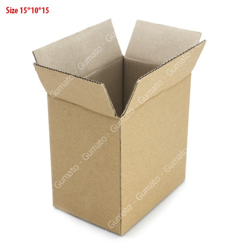 Hộp giấy P24 size 15x10x15 cm, thùng carton gói hàng Everest