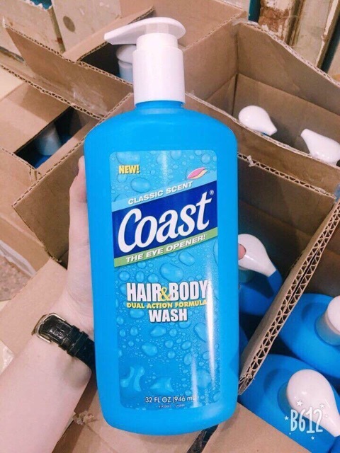 🧔🏻💦Sữa tắm gội cho nam Coast Hair and Body Wash