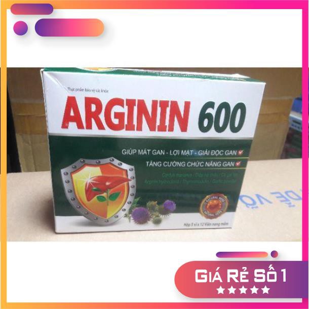 Arginin 600 xanh, tăng cường chức năng gan