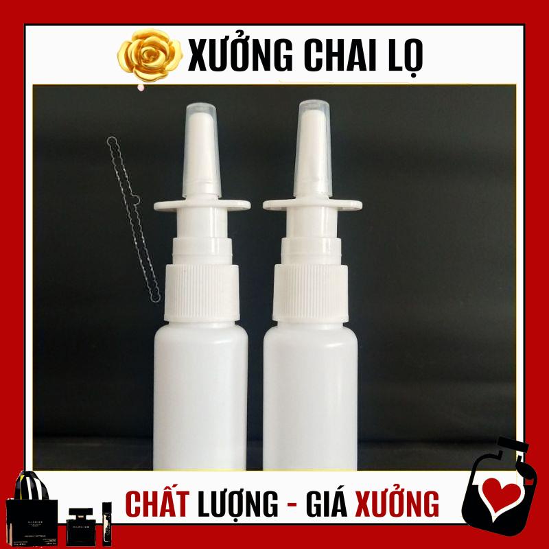 [TOP GIÁ RẺ] Chai rỗng xịt mũi thẳng 10ml, 20ml, phụ kiện du lịch