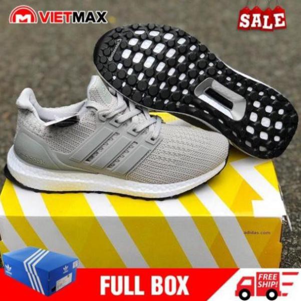 [FREESHIP - SẴN] SALE Giày Thể Thao Ultra Boost 2.0 Xám Full Box (Kèm Hộp) Hàng Sẵn > ✭