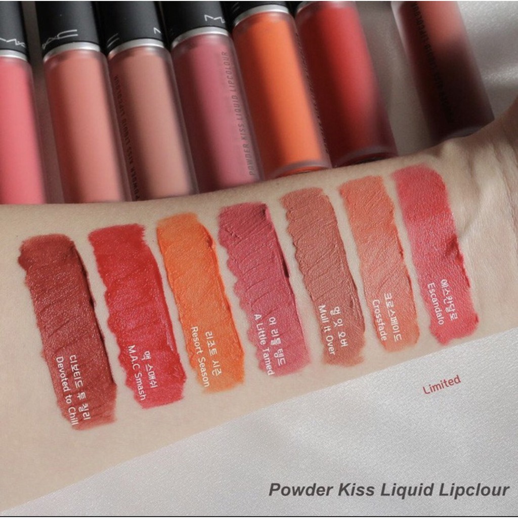 Son kem lì mịn Powder Kiss Liquid Lip Colour( mua Ibox mình màu nhé)