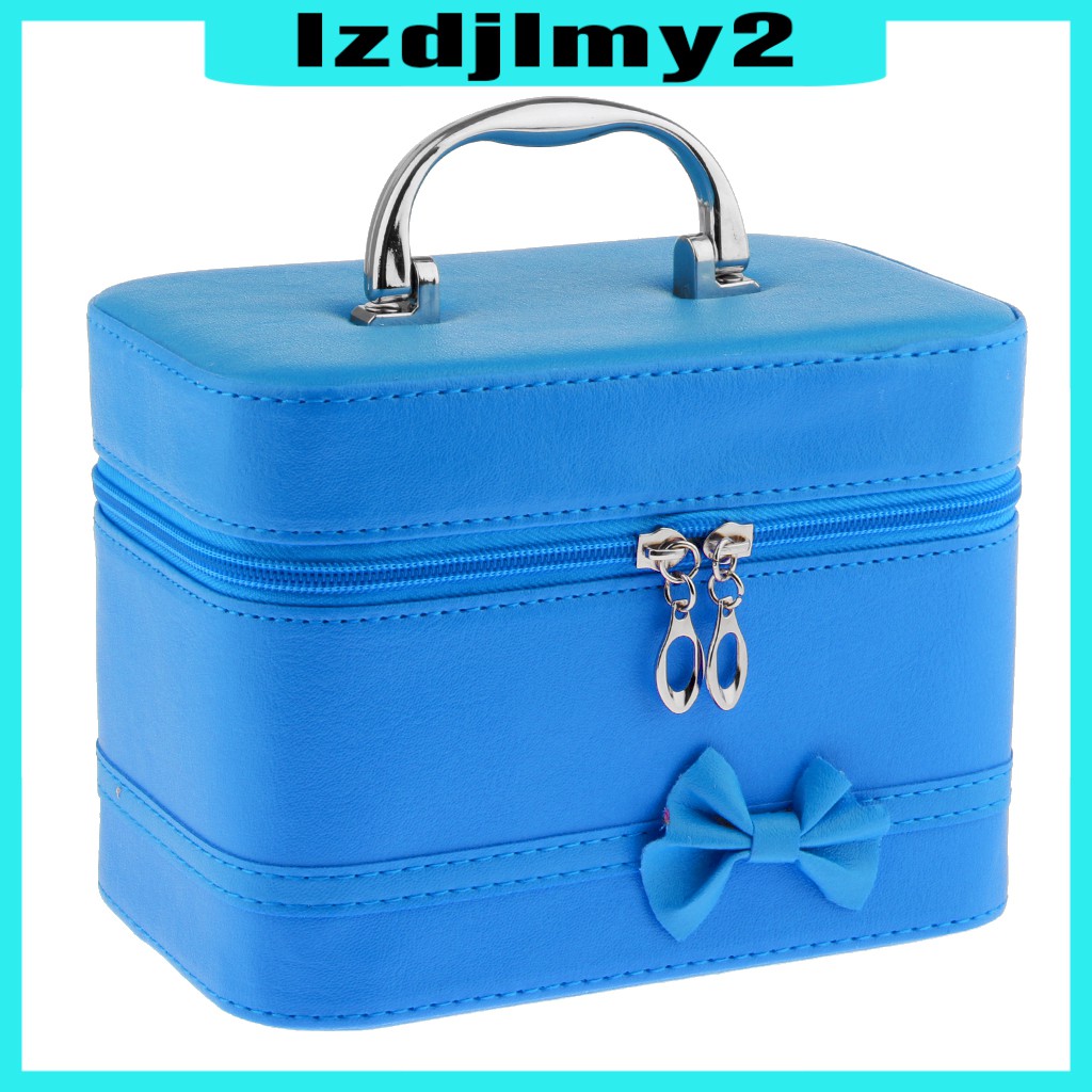 Túi Đựng Đồ Trang Điểm Có Khóa Kéo Màu Đen Lzdjlmy2