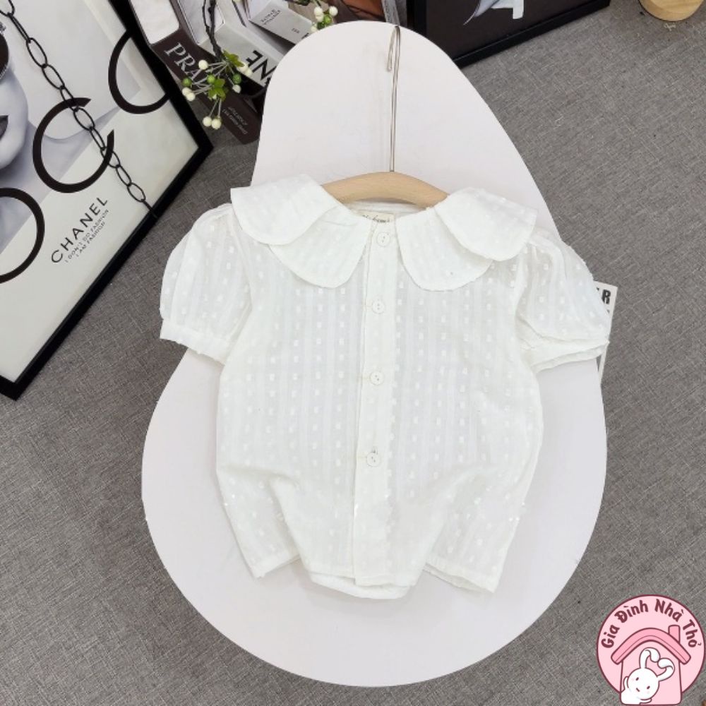 Áo  sơ mi  áo đồng phục dễ thương bé gái đi học đi chơi