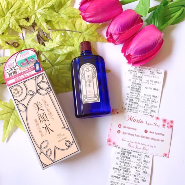 (Loại mới 90ml,chuẩn auth) Lotion Meishoku bigansui hỗ trợ mụn ẩn hiệu quả nội địa Nhật Bản