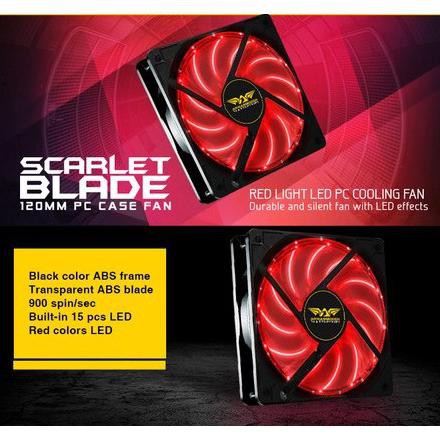 Armageddon Azure Scarlet 12cm Fan | BigBuy360 - bigbuy360.vn