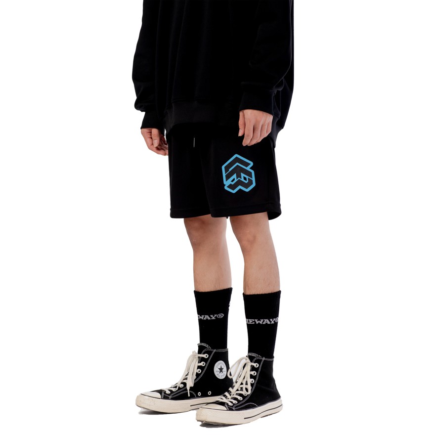 5THEWAY® /stroke/ BIG LOGO MESH SHORT in BLACK™ aka Quần Short Đen | BigBuy360 - bigbuy360.vn