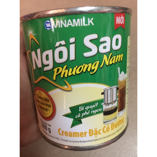 Sữa đặc ngôi sao phương nam - xanh lá