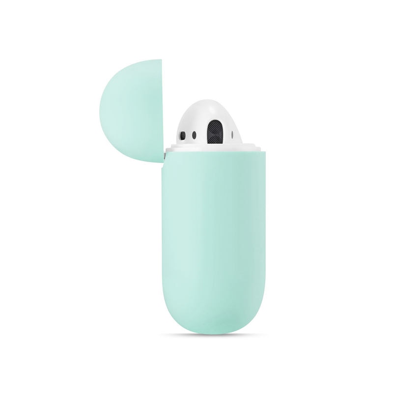 Vỏ bảo vệ hộp sạc tai nghe không dây bluetooth mềm cho Apple Airpods 1/2