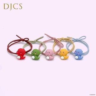Dây cột tóc cao su mặt hình khủng long tí hon kiểu Hàn Quốc dễ thương cho bé gái