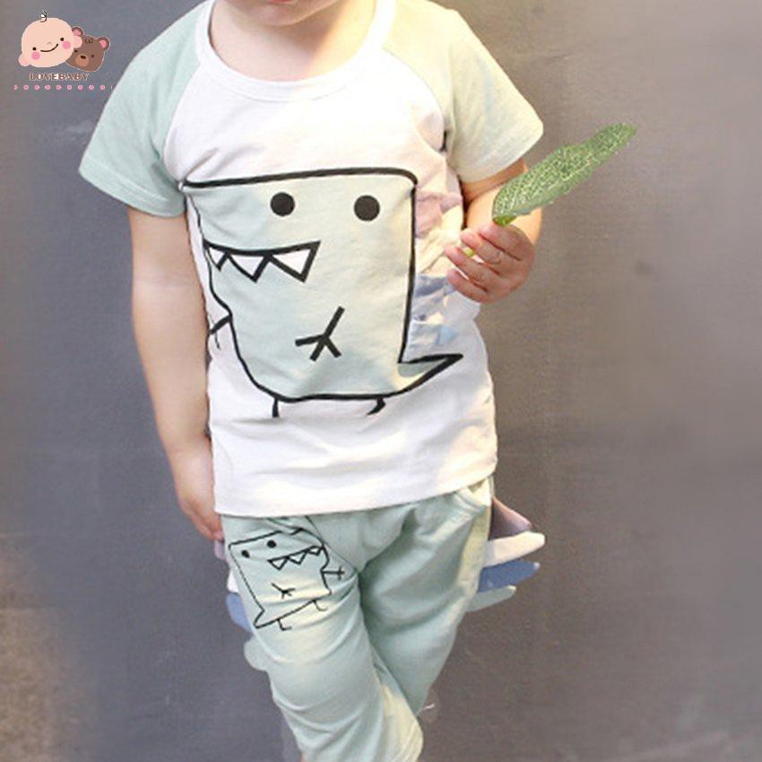 [HOT]Short sleeve cartoon children's short sleeve suit