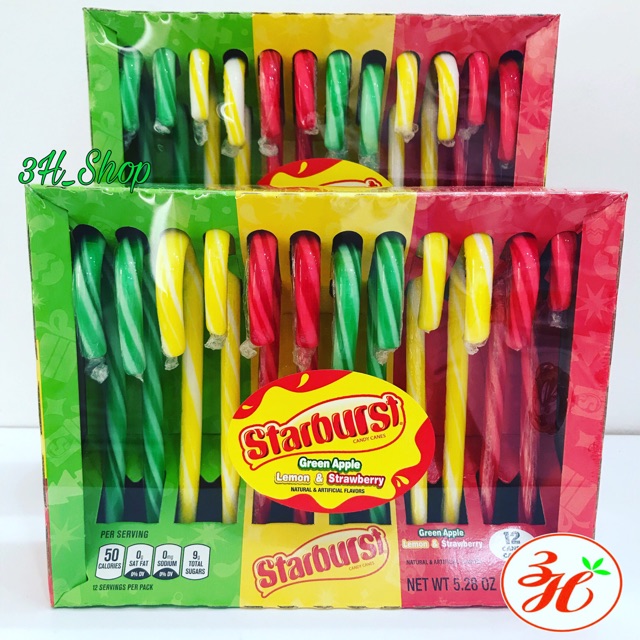 Kẹo cây gậy GIÁNG SINH date T9/24 Mỹ