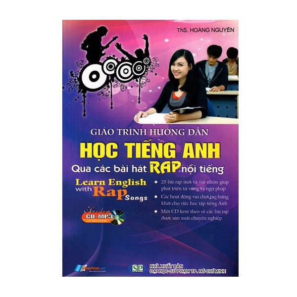 Sách - Giáo Trình Học Tiếng Anh Qua Các Bài Hát Rap Nổi Tiếng - 8935072892418