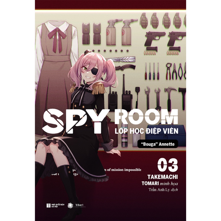 Sách - Spy Room - Lớp Học Điệp Viên 3: Bouga Annette