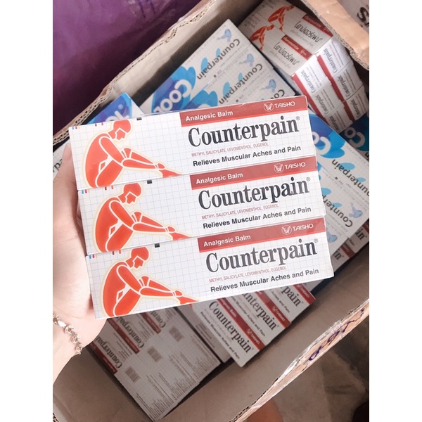 Cao xoa bóp Counterpain Thái Lan combo 6 tuýp
