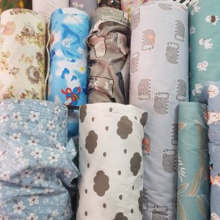 Vải thô lụa khổ 1.6m giá 55k.khách vui lòng ib để chọn mẫu nhé